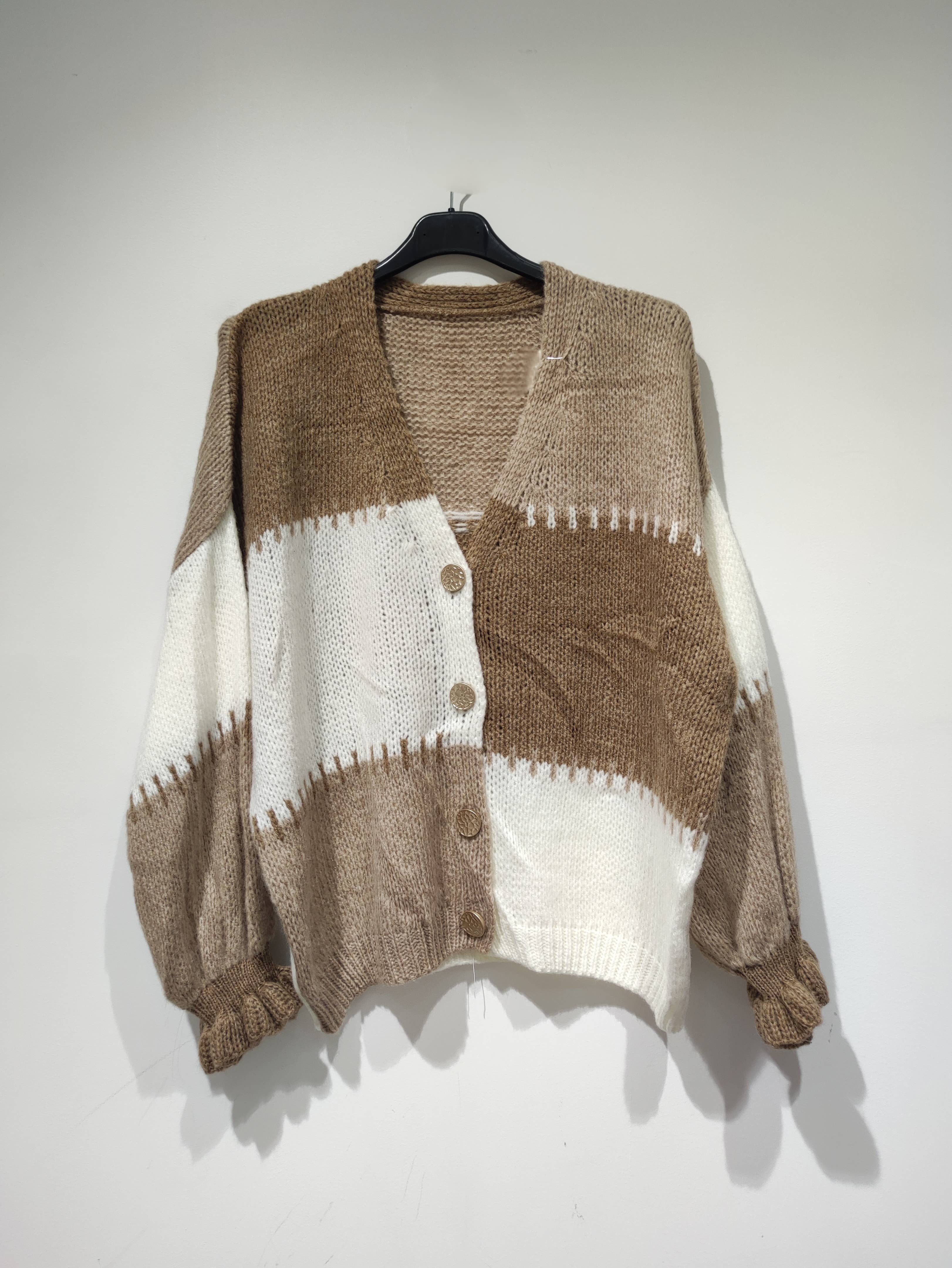 Pomelo paris - Wholesale Cardigan - Dames - ROMA Vest met knopen - AH265