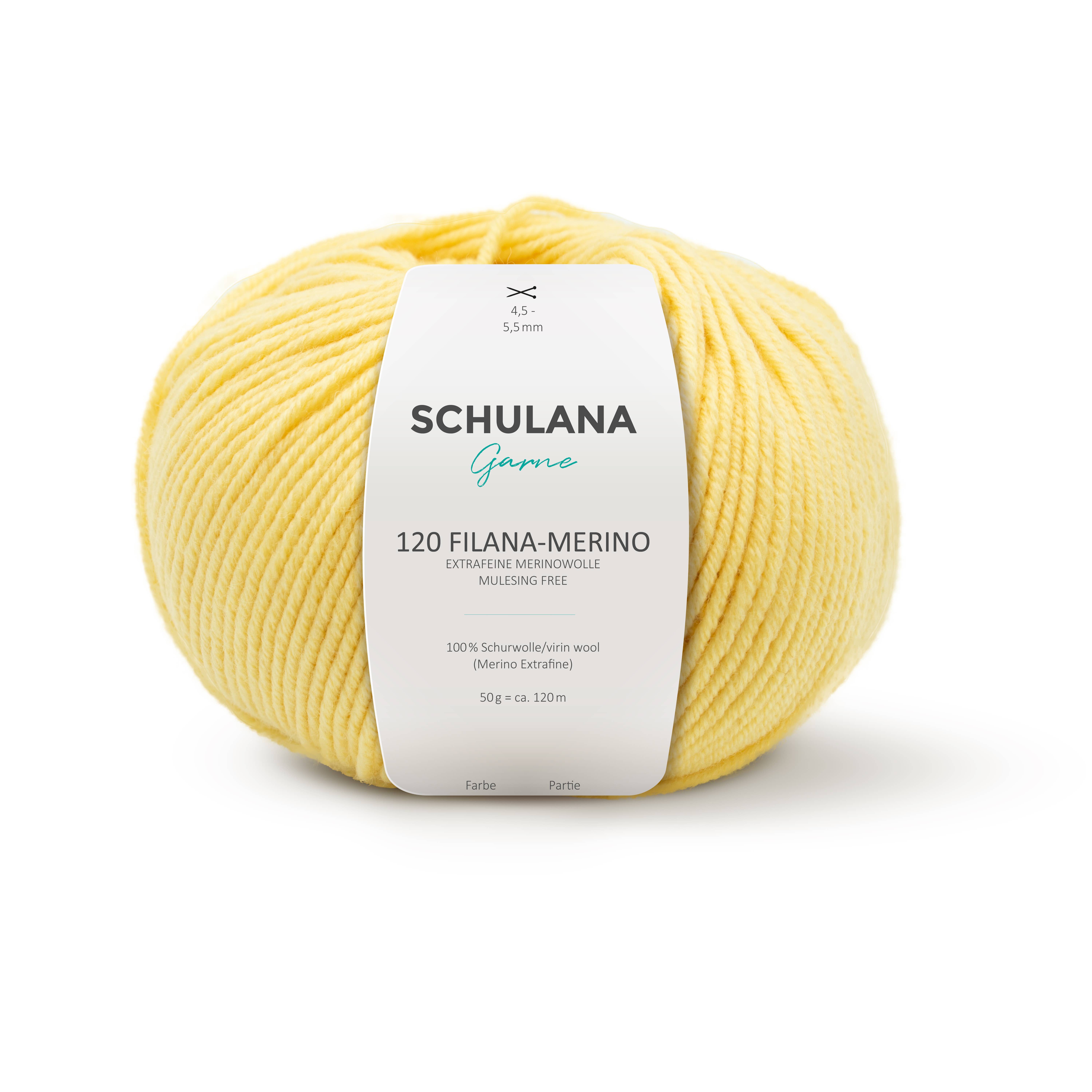 SCHULANA – wholesale Yarn – 120 Filana merino wool60