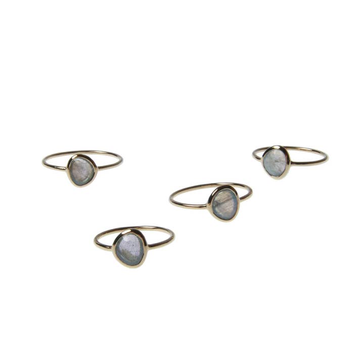 EPiC Jewelry - Wholesale Ring met een steen/solitaire ring - Smokey Bandit-ring1