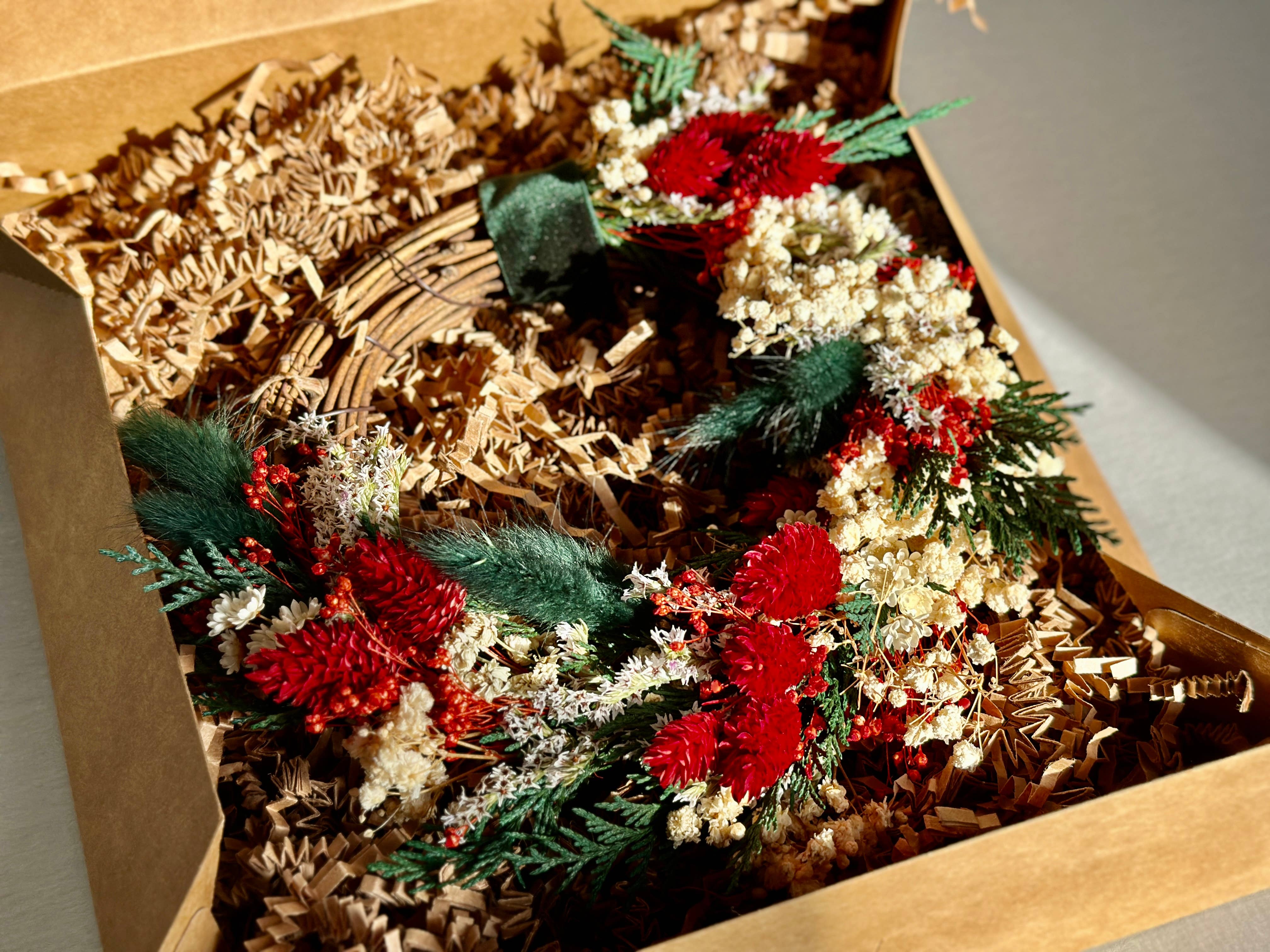 The Gardeners Wife - Wholesale Wreath - Christmas Grapevine Wreath4