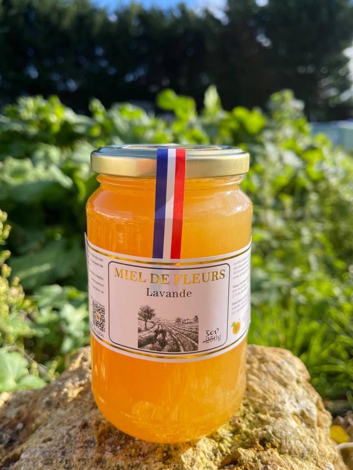 Miel de lavanda 500 g para venta al por mayor de Apihappy