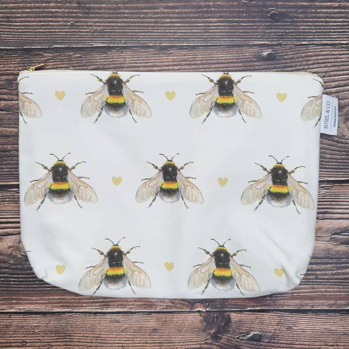 Bumble Bee - Wash Bag for wholesale by Susel & Co