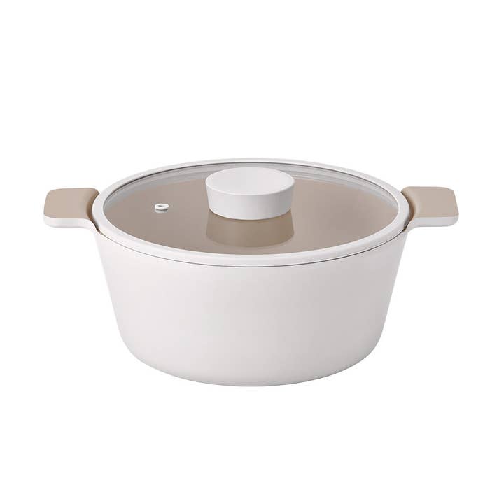 Vulcan Ivory 9.5" Stockpot for wholesale by Neoflam