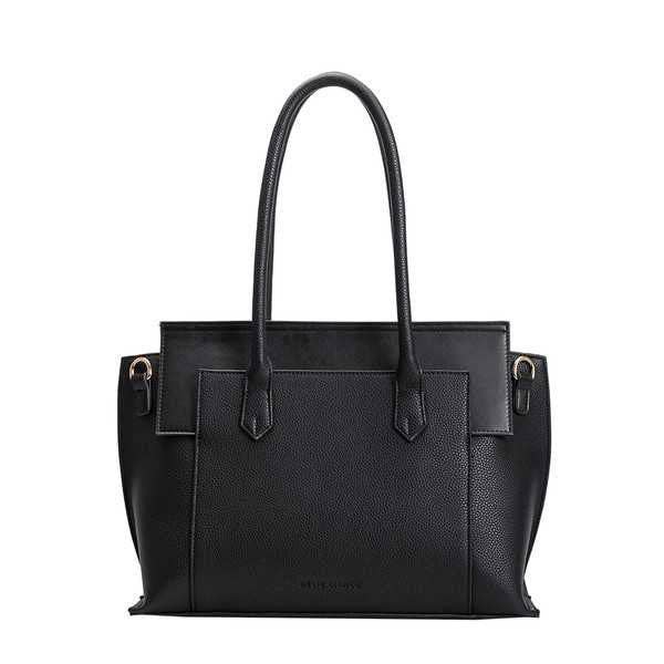 Schwarz Schultertasche Naomi in Schwarz für den Großhandel auf Faire2