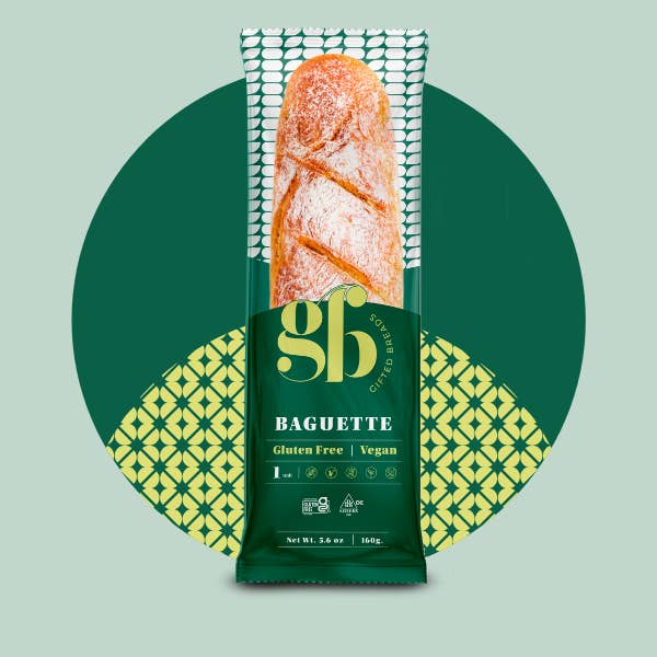 Gifted Breads - Wholesale Bread/Tortilla - Gluten-Free & Vegan Breads - Baguette  (Allergy-Friendly)