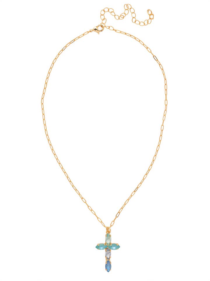 Collier Pendentif Croix Clarissa - NFY9BGOC pour la vente par Sorrelli