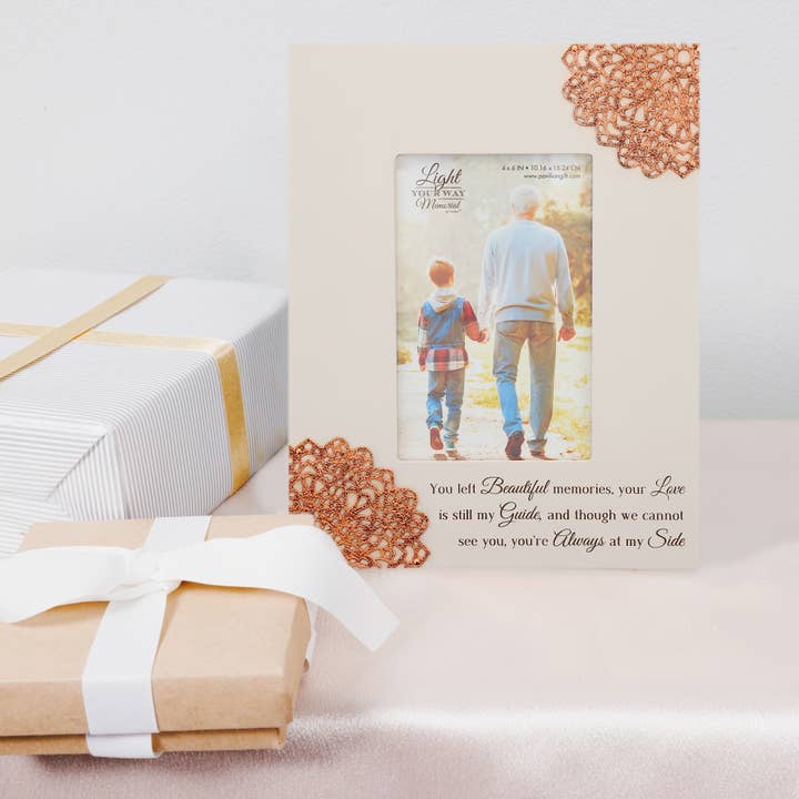 Pavilion - Wholesale Picture frame - Always At My Side - 7.5" x 9.5" Frame (Holds 4" x 6" Photo)3