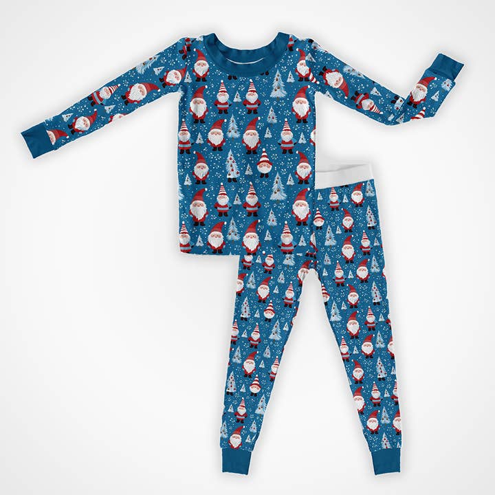 Conjunto de Pijama Jolly Santa para Senhoras por atacado de Tiny&Co