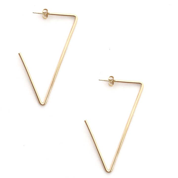 Tri Hoops for wholesale by Rebekah Vinyard Jewelry