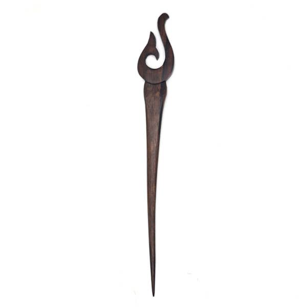 Nusantara Inc. - Wholesale Hair Pin - Ebony Carved Hairsticks - $220
