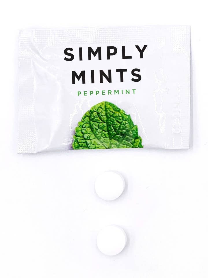 Simply Individually Wrapped Mints - Peppermint and other Purchase Wholesale lime green. Free Returns & Net 60 Terms on Faire trending on Faire.