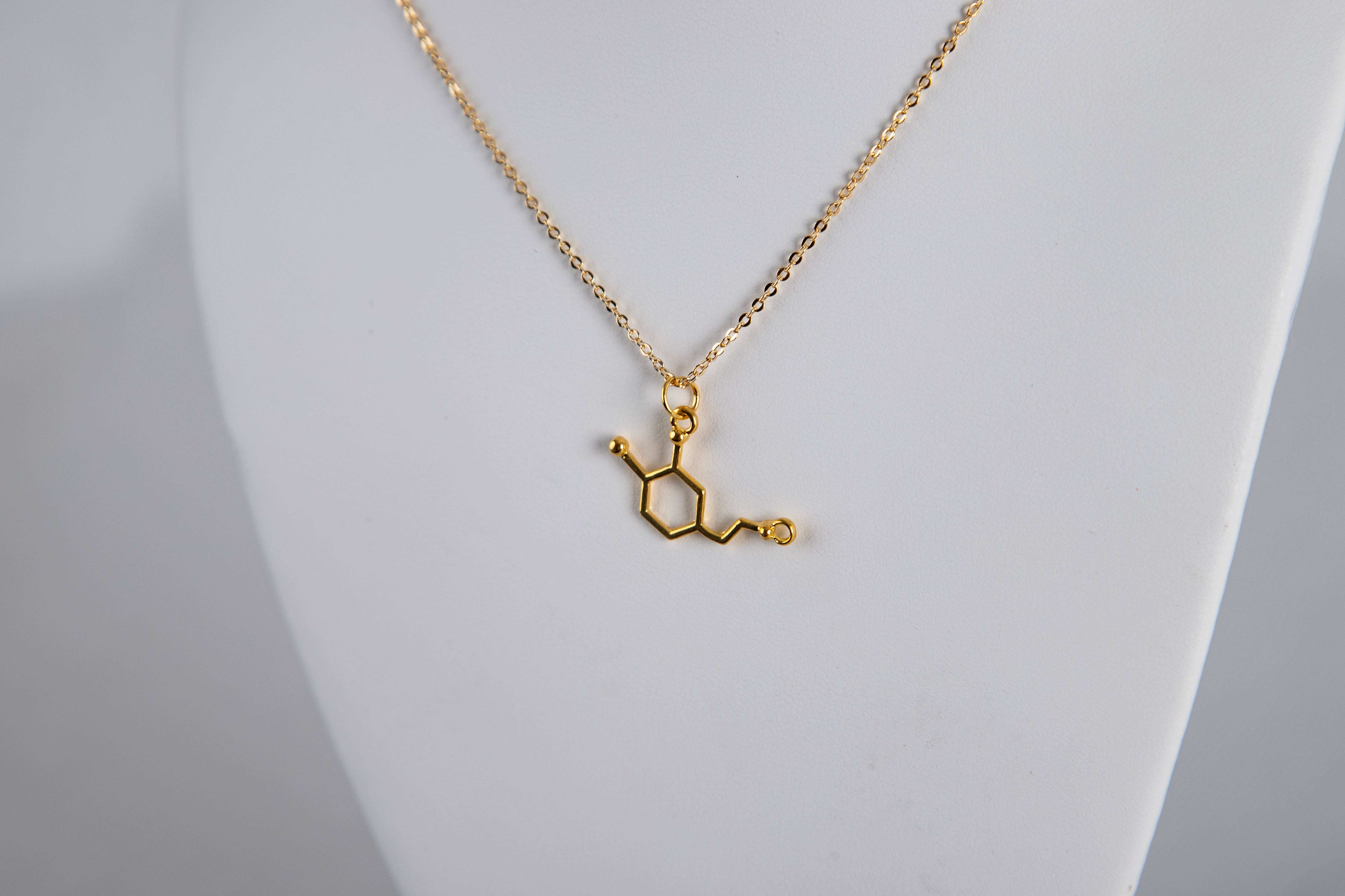Gold Dopamine Necklace for wholesale on Faire1