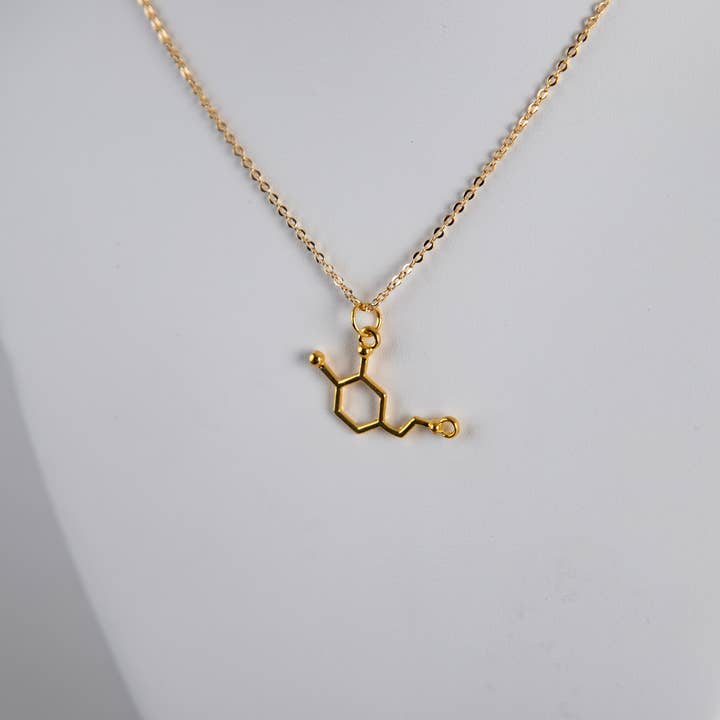 Gold Dopamine Necklace for wholesale on Faire1