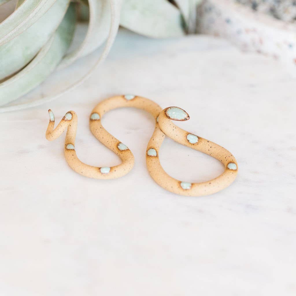 Carter & Rose – Großhandel Dekofigur – Kleine Keramikschlange0