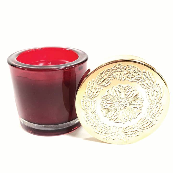 Noel 2.4 oz Lidded Candle MIN 6 for wholesale by LUX FRAGRANCES
