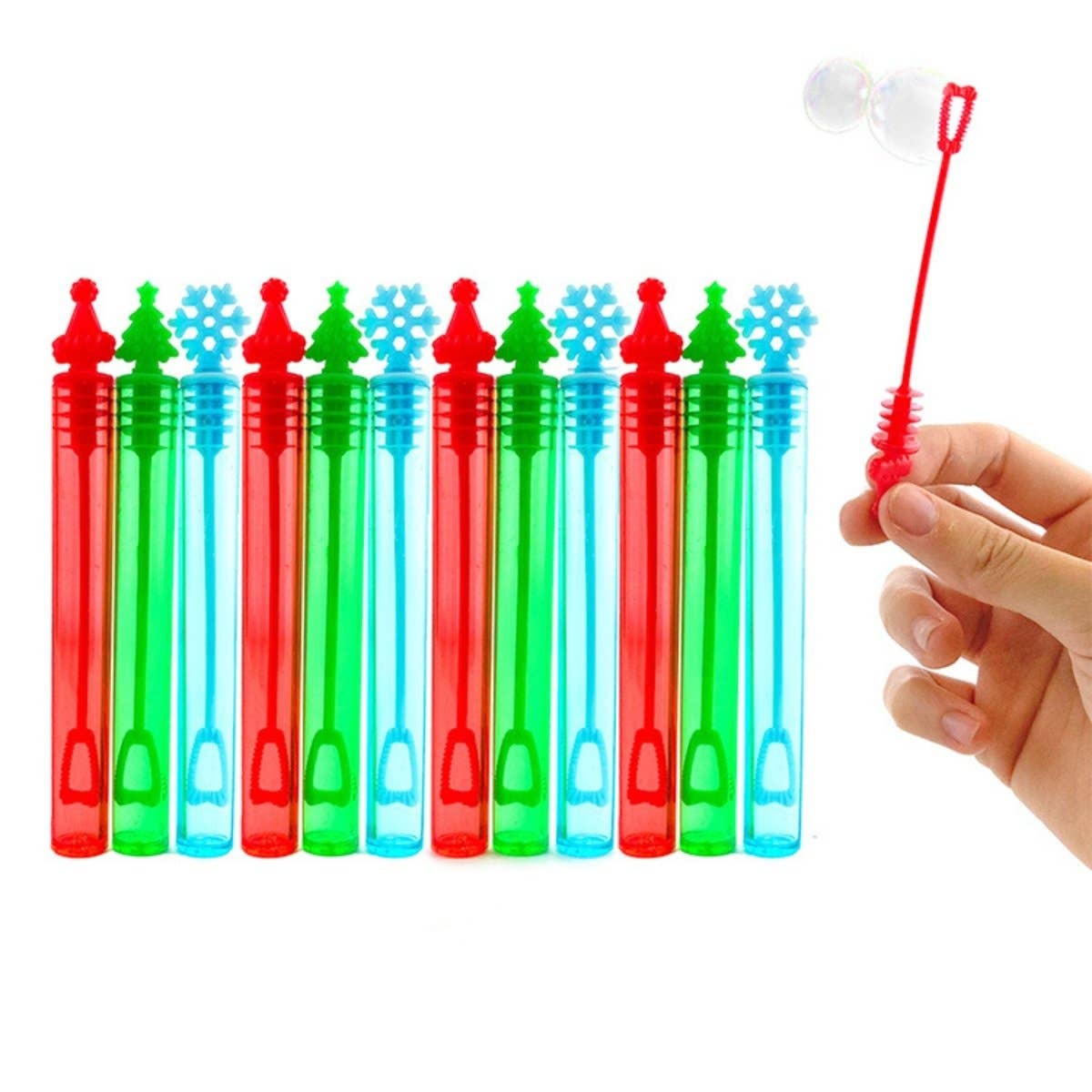 Kids Party Craft – wholesale Bubble wand – Child – Christmas Bubble Tubes 12pcs0