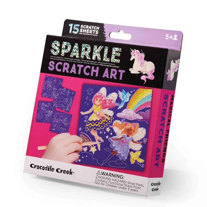 Crocodile Creek - Magical Friends Scratch Art
for wholesale by Hippychick
