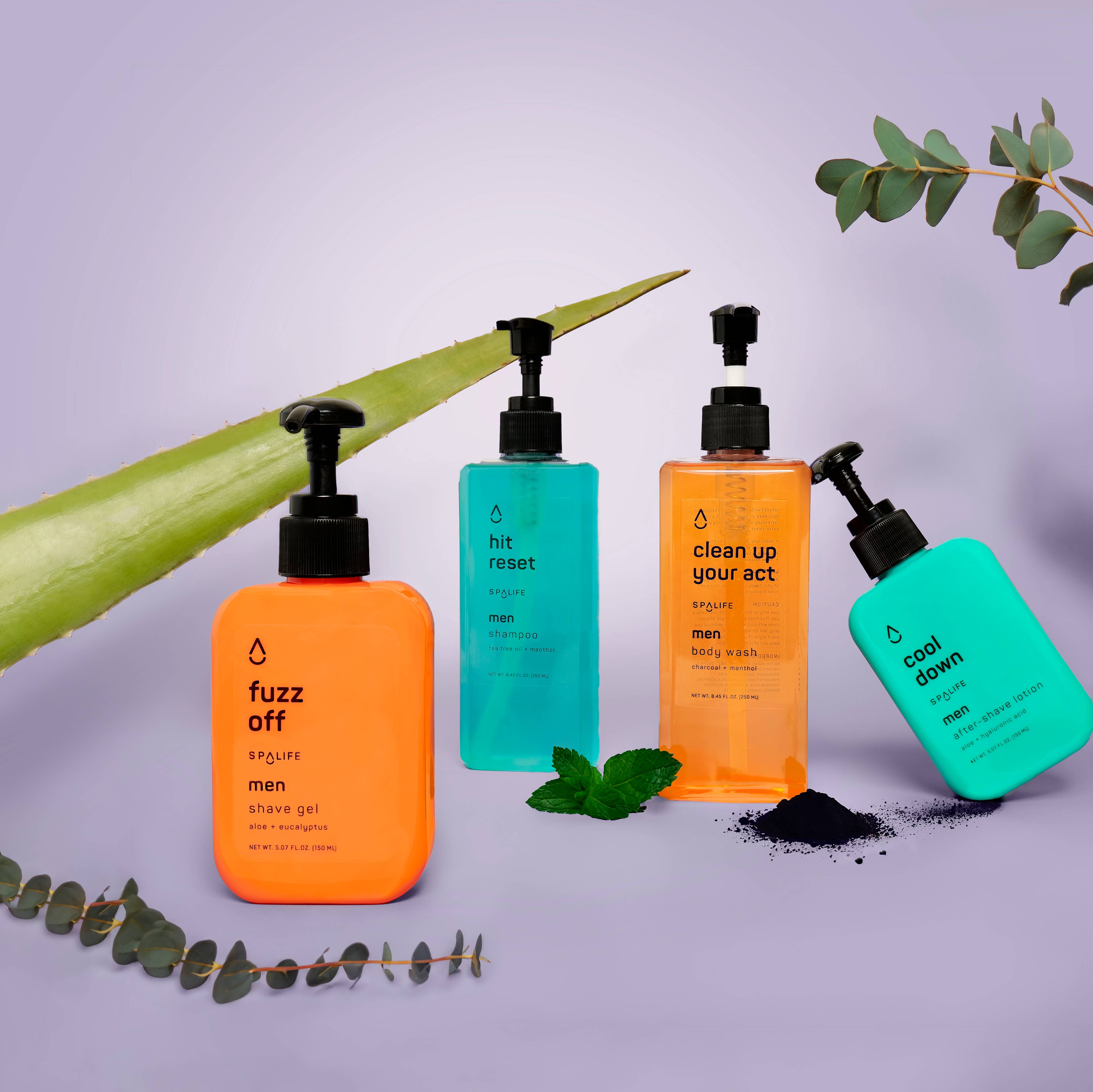 My Spa Life - Wholesale Bath & Body Set - Men's - Men's Hair & Body Care Grooming Kit,  Men's Skincare - 4 Pc 2