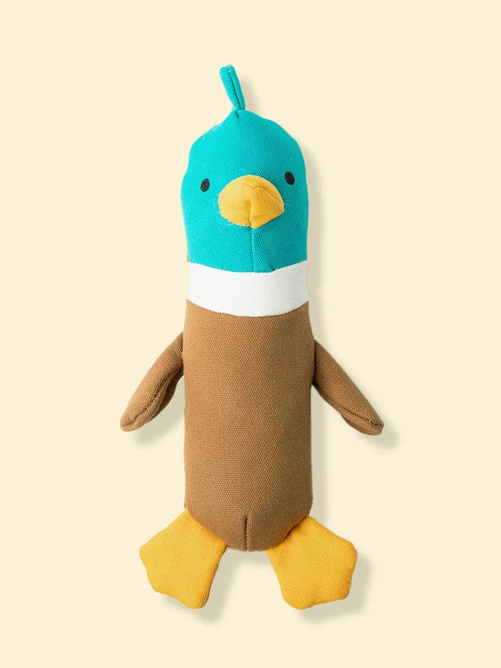 Quackers Plush: Durable and Cute Plush - Squeaker Free for wholesale by Yomp