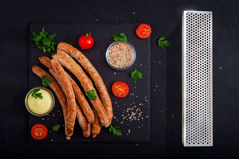 Flamagic - Wholesale Grillgereedschap voor buiten - Snoeihout van perzik voor roken, 900 g zak15