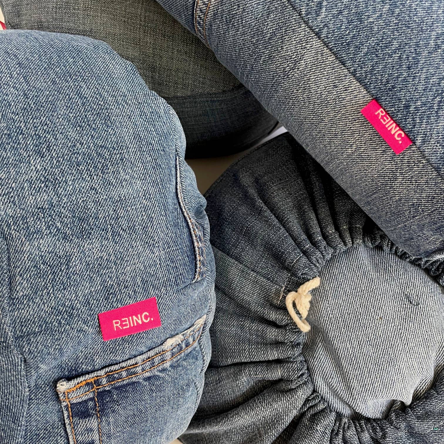 reinc. - Wholesale Meditation Supplies - Organic meditation cushion, recycled denim4