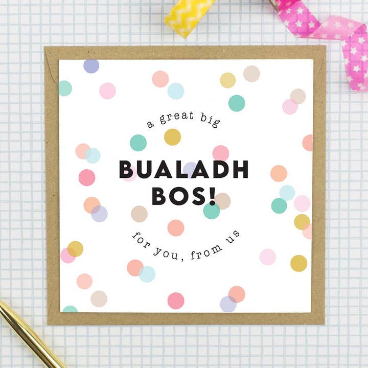 Pickled Pom Pom - Wholesale Birthday Card - Bualadh Bos!