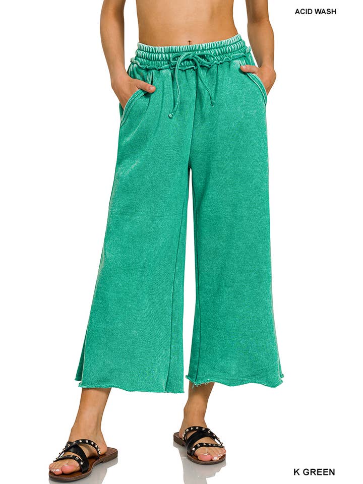 42POPS – Engroshandel Loungesweatpants/jogginbukser – til kvinder – .Snow Wash Fleece Sweatpants med lommer49