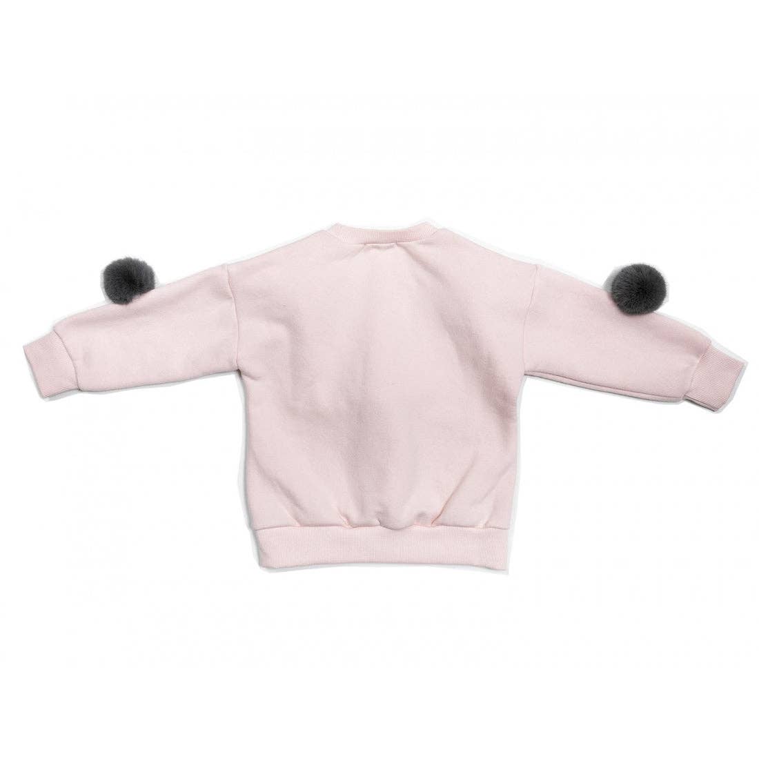 Petite Hailey - Wholesale Sweatshirt - Kids - PomPom Sweatshirt 195