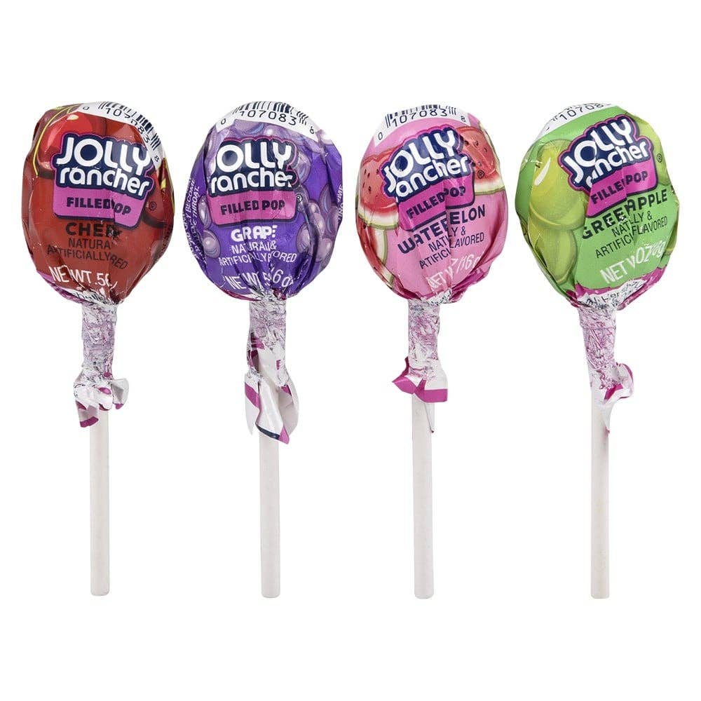 La Luna Bella - Toys - Wholesale Hard Candy - Jolly Rancher Fruit Chews Filled Lollipops- LLB Candy1