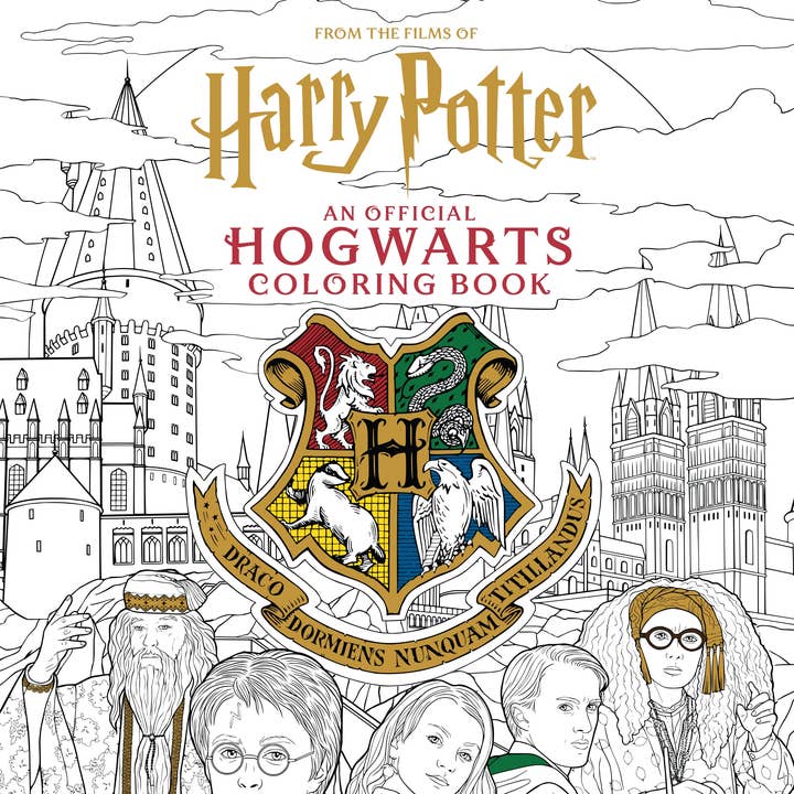 Insight Editions - Vente Livre de coloriage – adulte - Harry Potter : Poudlard : un livre de coloriage officiel
