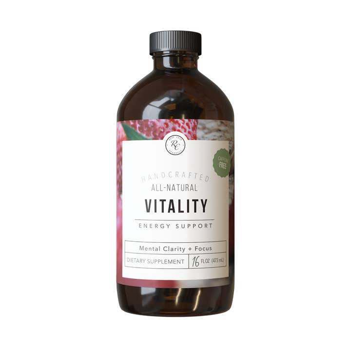 Rowe Casa Organics - Wholesale Oral Supplement/Vitamin - VITALITY | Energy Support | 16 oz2