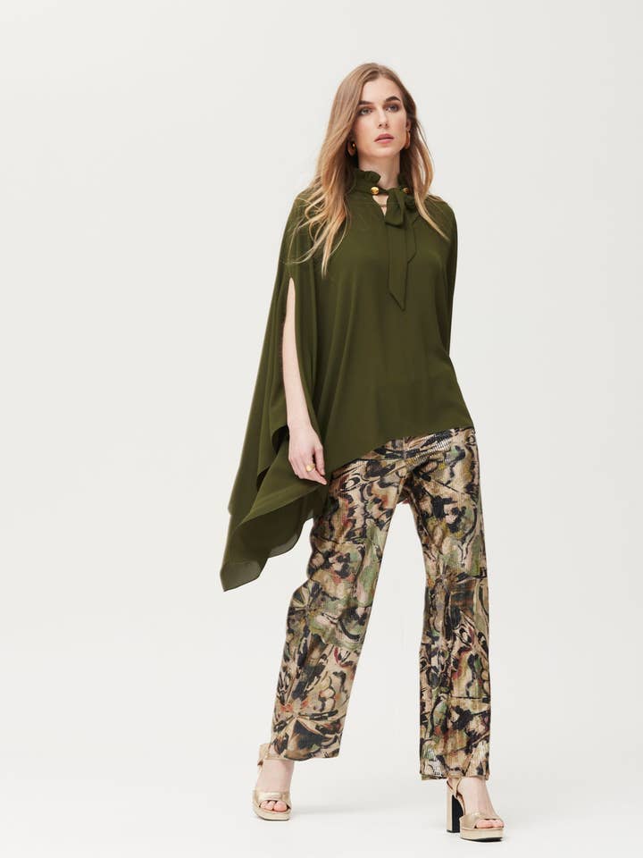 Capa Alfio gas chiffon för wholesale av OKY