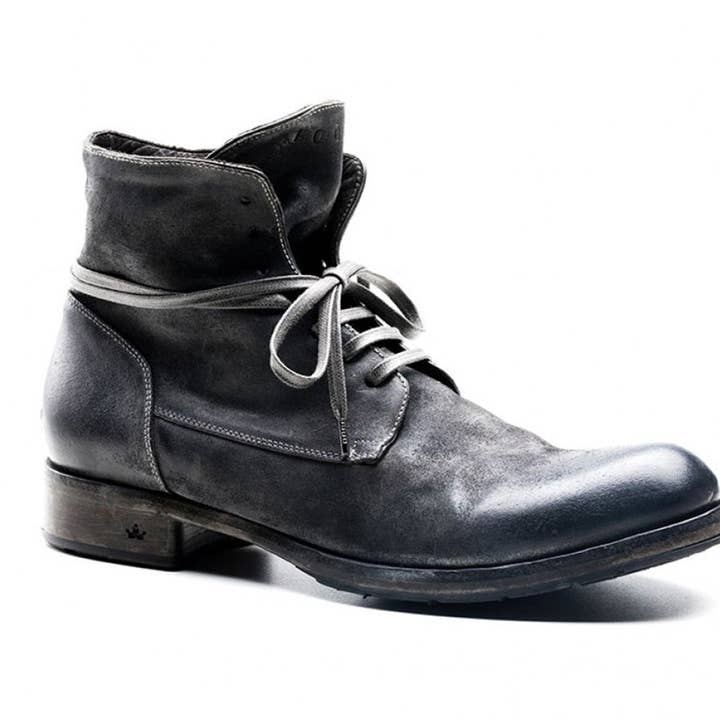 The Tumbler Boot en anthracite pour la vente par Risch Shoes