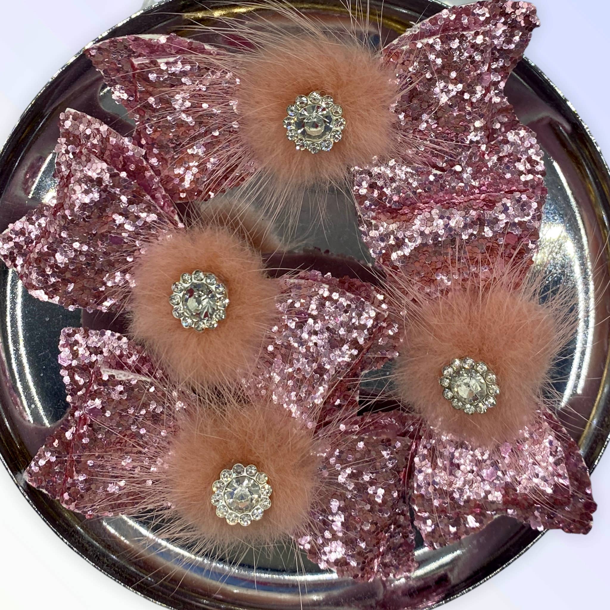 Bark Fifth Avenue - Wholesale Barrette - Women's - Glamoratzzi Pom Pom Hair Barrettes4