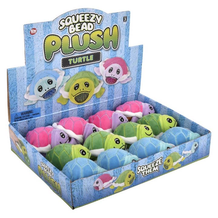 La Luna Bella - Toys - Wholesale Stuffed/Plush Toy - Kids & Baby - 3" Sea Turtle Squeezy Bead plush LLB Plush Toys7