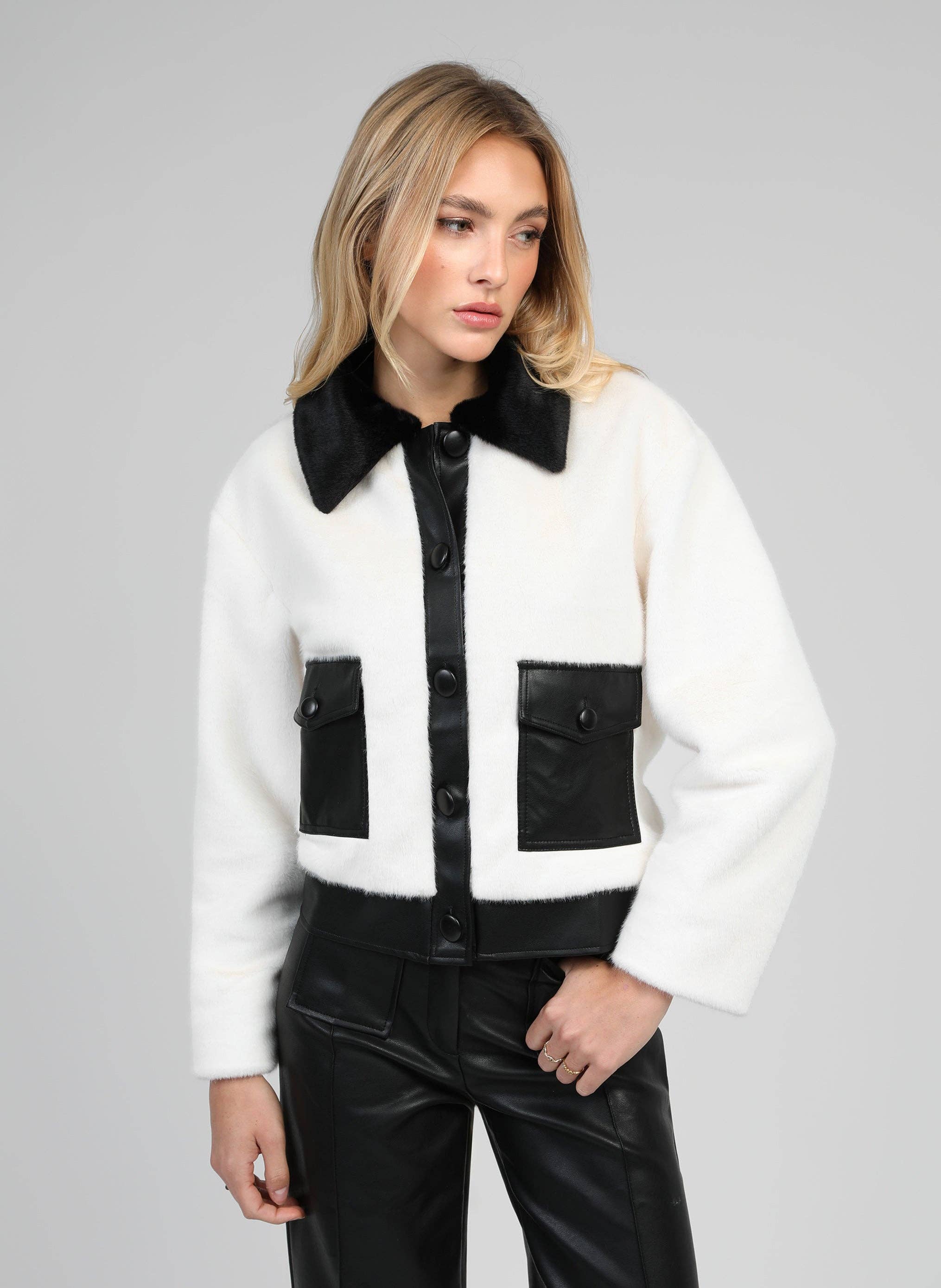 An'ge - Wholesale Jacket - Women's - CHARLIZE JACKET ecru5