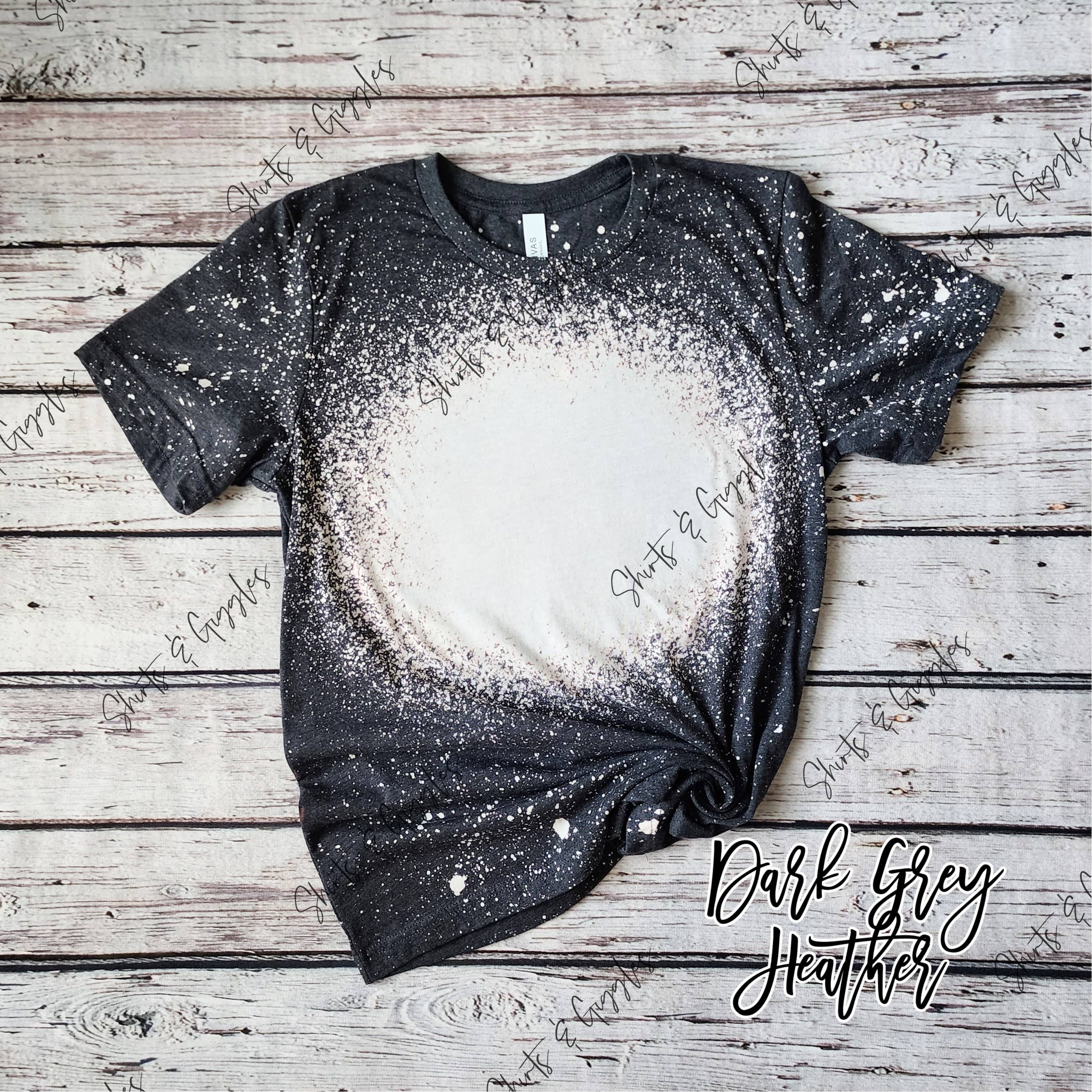 Shirts & Giggles - Venta al por mayor Camiseta con sublimación en blanco - Niños - Camisetas Juveniles Blanqueadas en Blanco Bella+Canvas®1