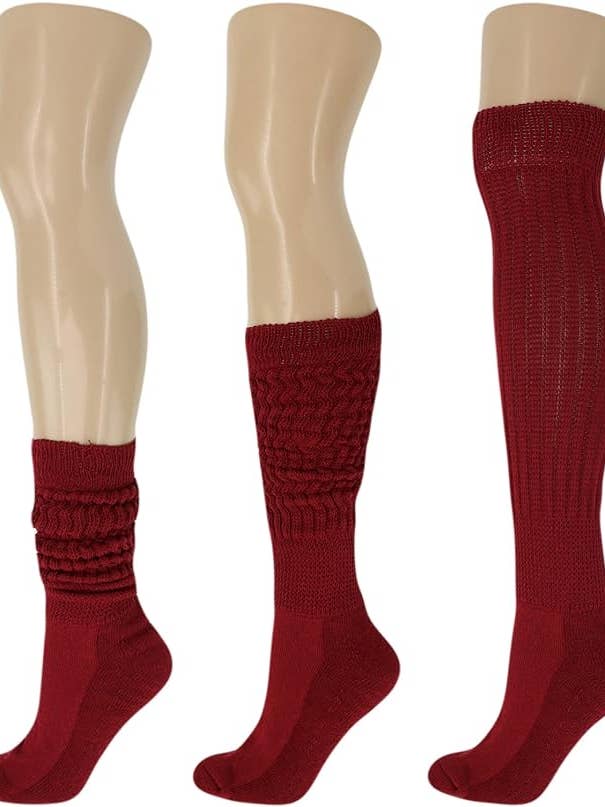 Mars Outlet Store LLC - Wholesale Socks - Women's - Cotton Slouch Boot Socks for Women Shoe Size 5 to 10 3 Pairs15