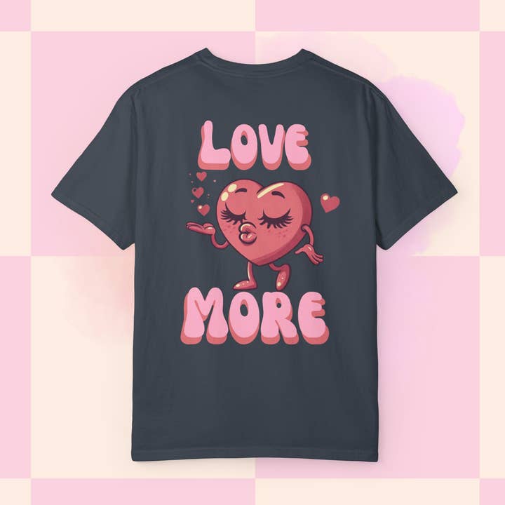 Retro Love More T-shirt for wholesale by Filtered Finesse