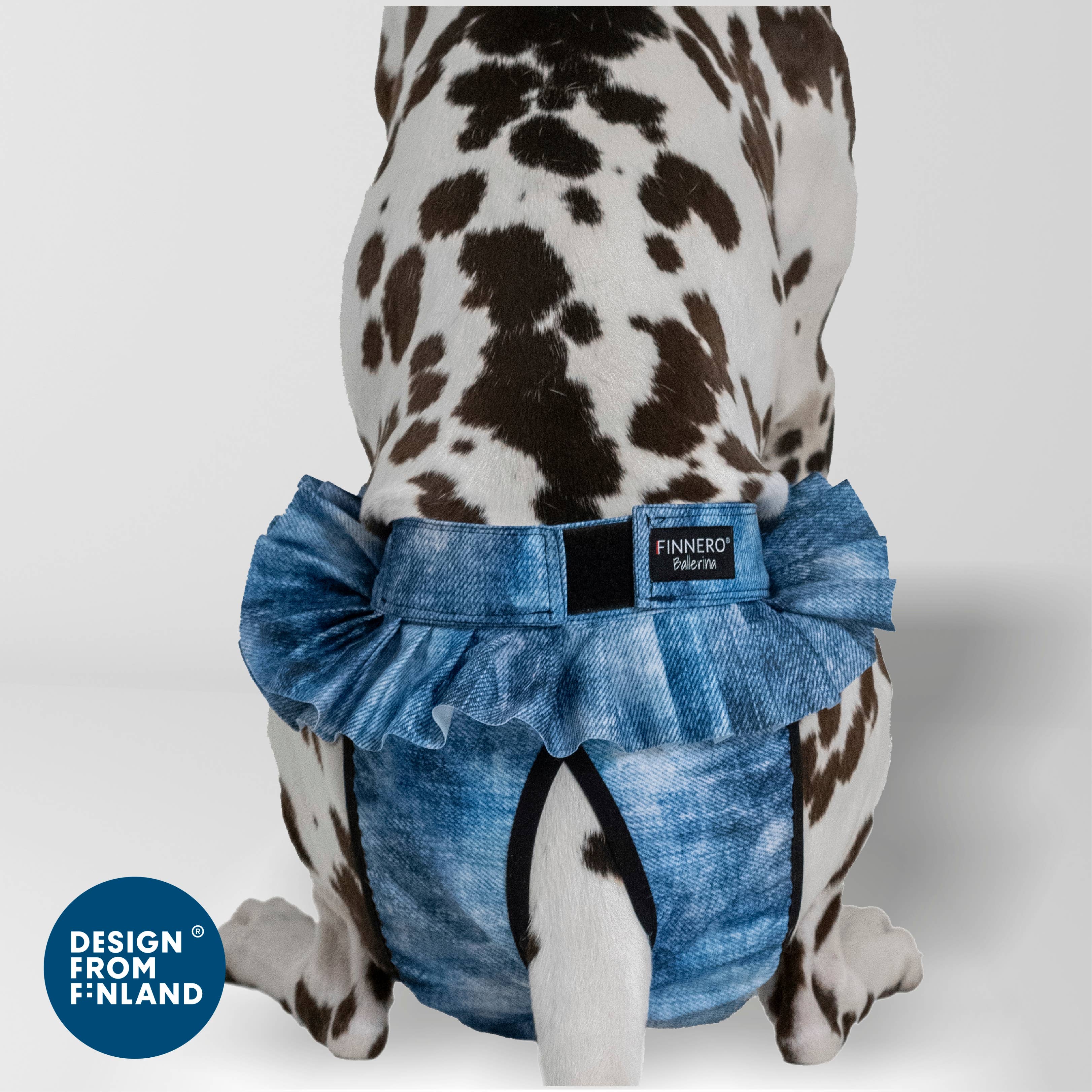 FINNERO – wholesale Husdjursblöja - Hund – FINNERO Ballerina hundhygienbyxor, 5 färger, tvättbara22