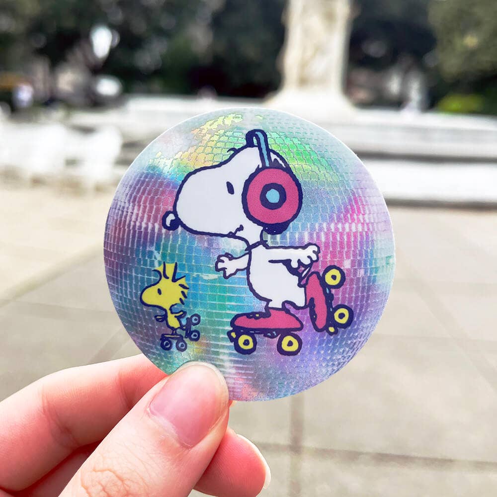 Apply Stickers - Wholesale Sticker - Roller Buds: Snoopy & Woodstock - Die-Cut Sticker1