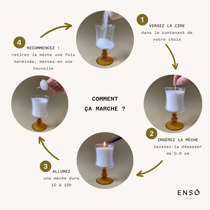 ENSŌ PARIS - Wholesale Wax melt - Beads Pack + Flower Pot2