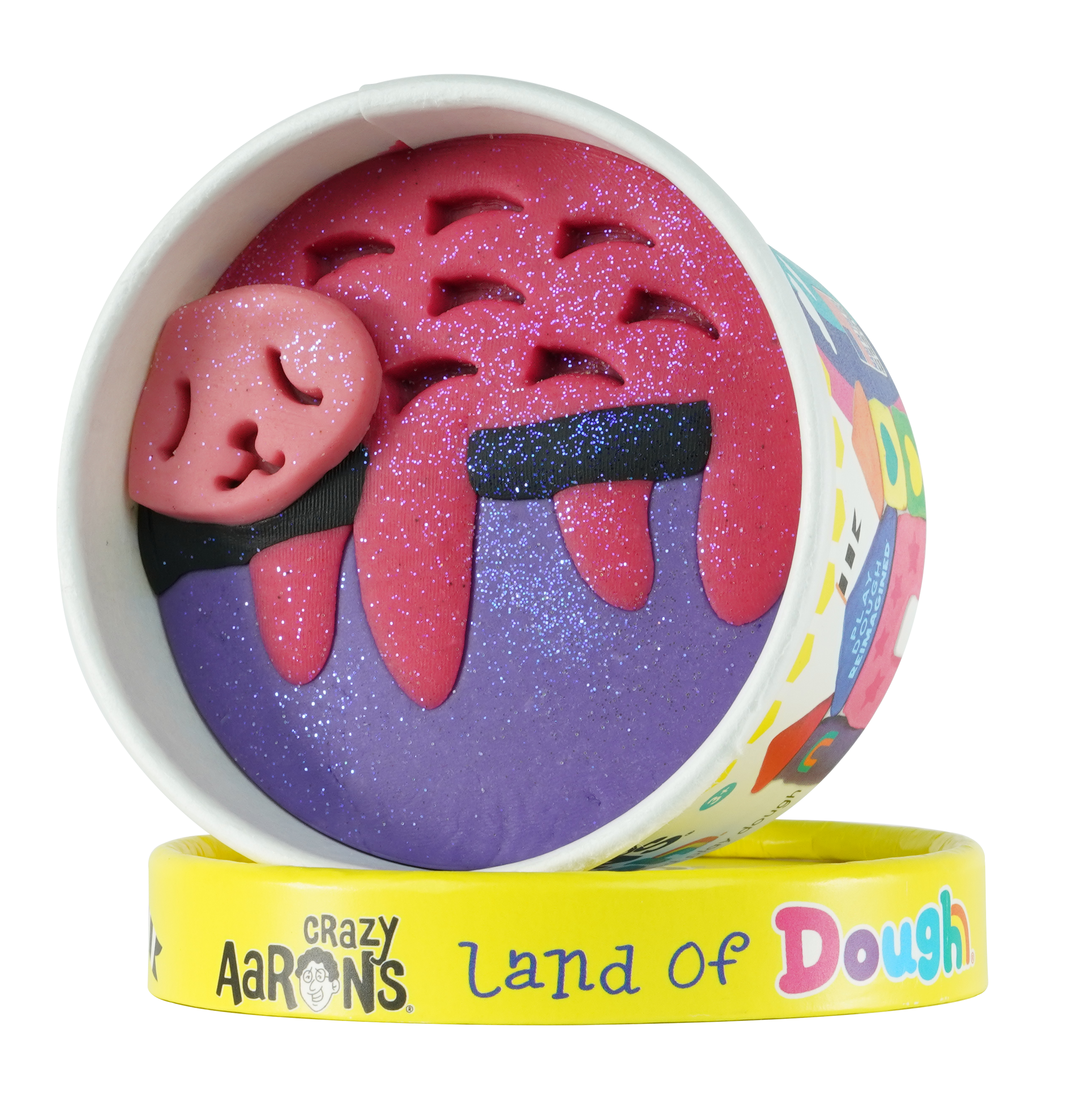 Multi Colored Land of Dough 12 Count Medium Zoo Animal Cup Display for wholesale on Faire1