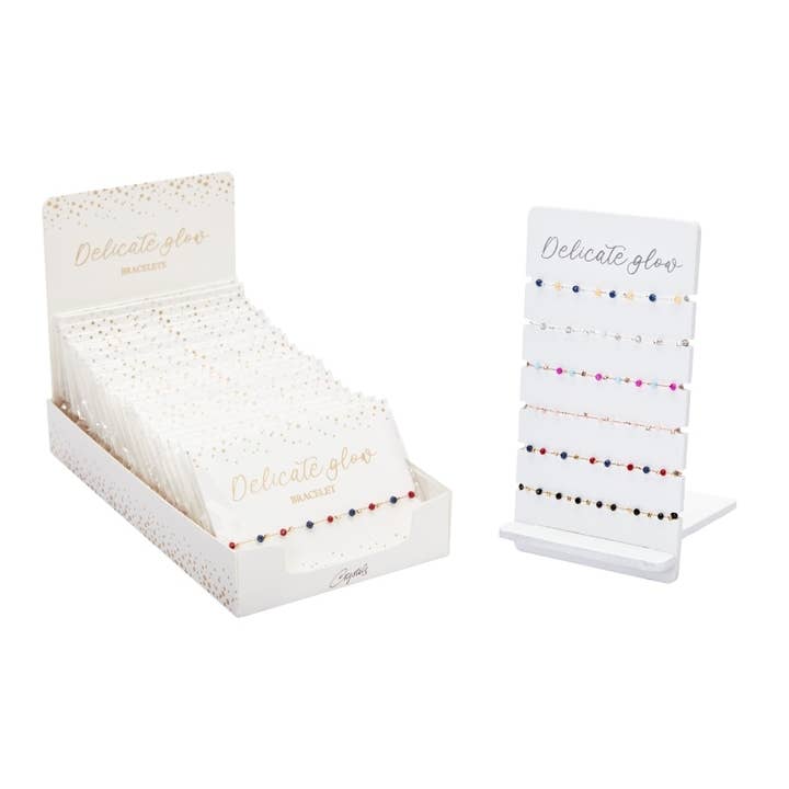 Displayförpackning armband - Delicate Glow för wholesale av Crystals by HCA Jewellery