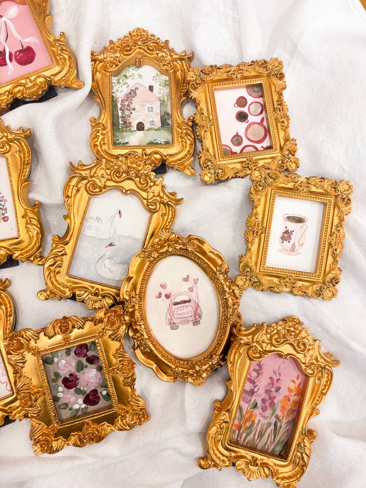 Vintage Style Valentine's Framed Prints for wholesale by Tessa Jane Media