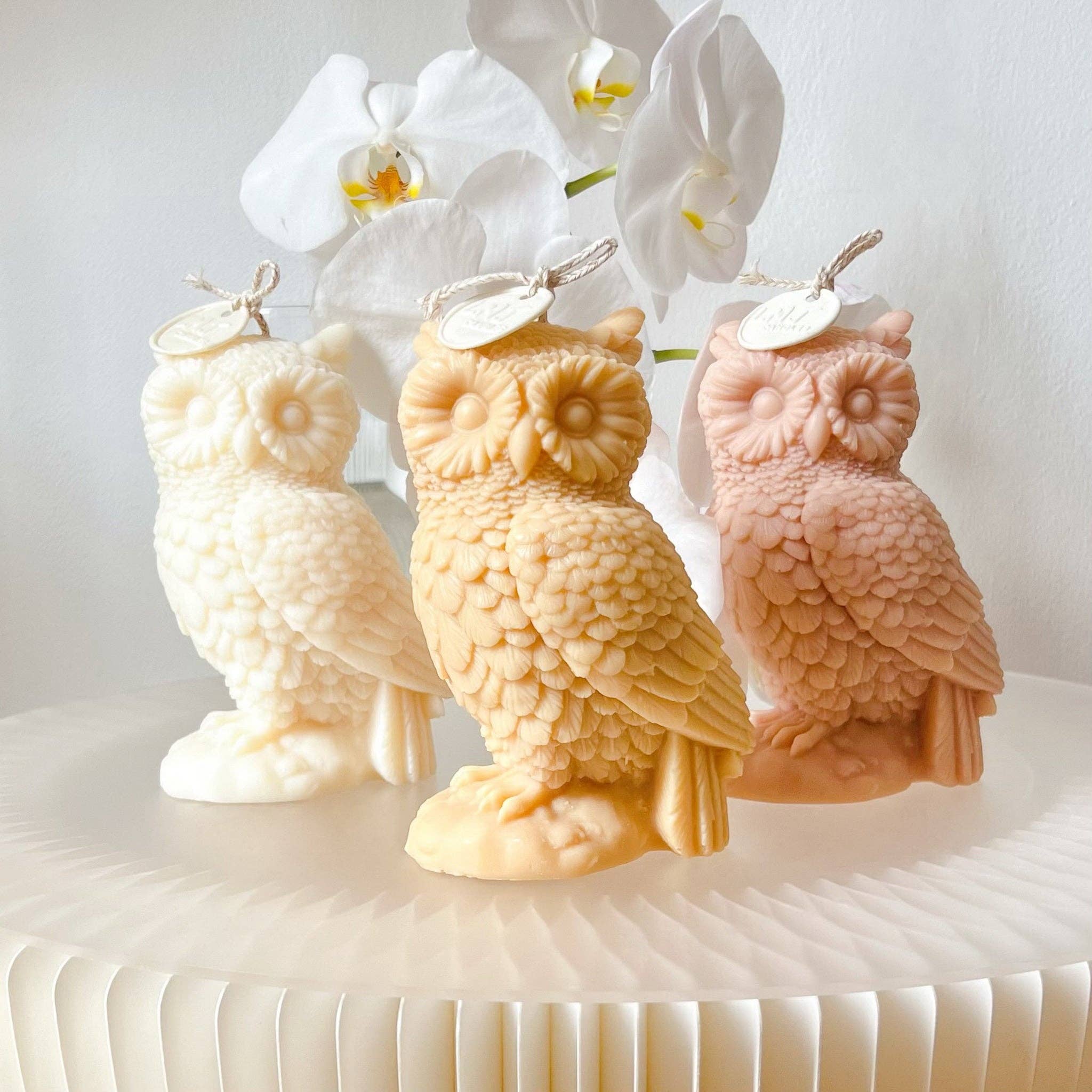 LMJ Candles - Wholesale Novelty candle - Large Owl Shaped Scented Soy Candle3