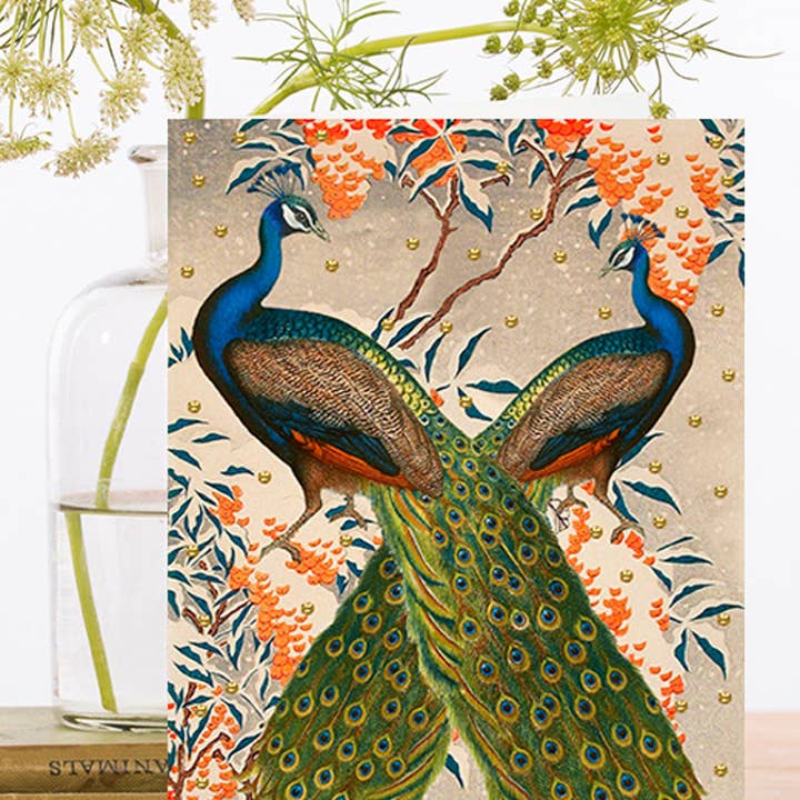 Madame Treacle - Wholesale Christmas Card - XM093P ~ Hand Glittered Christmas Card0