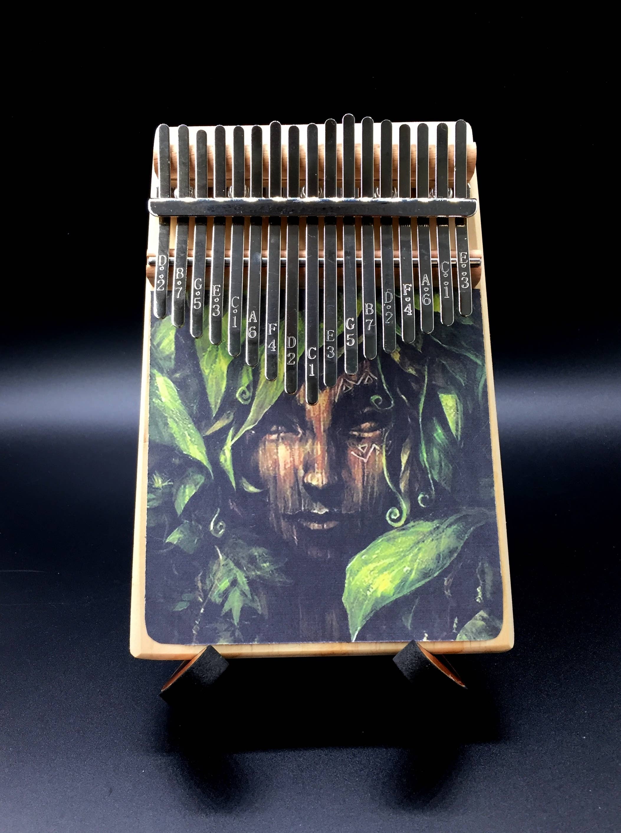 inRhythm - Vendita all'ingrosso Strumenti musicali - Kalimba con 17 note in acciaio e supporto espositivo opzionale12
