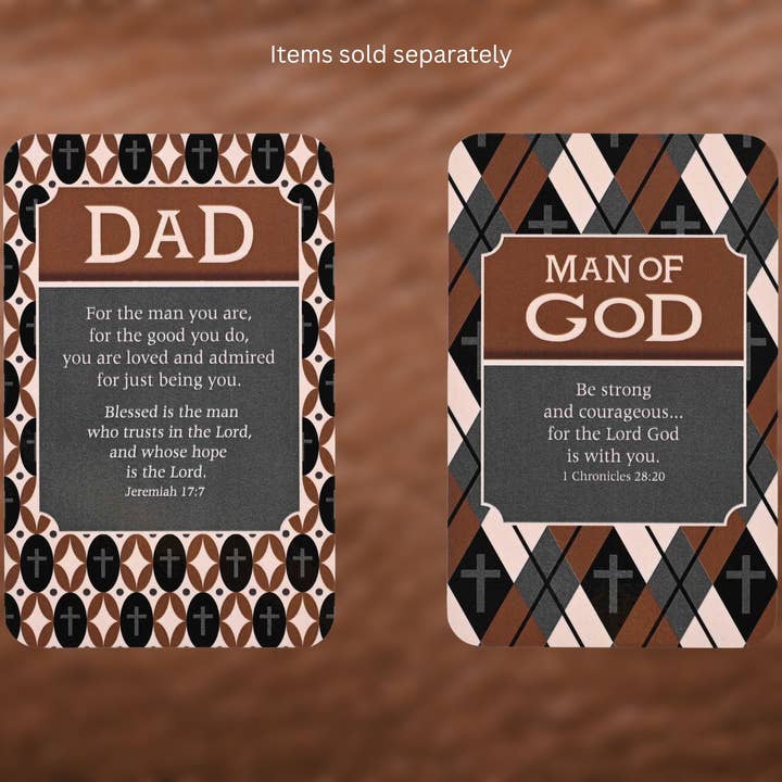 Dicksons - Wholesale Bookmark - Pocketcard Man Of God Be Strong2