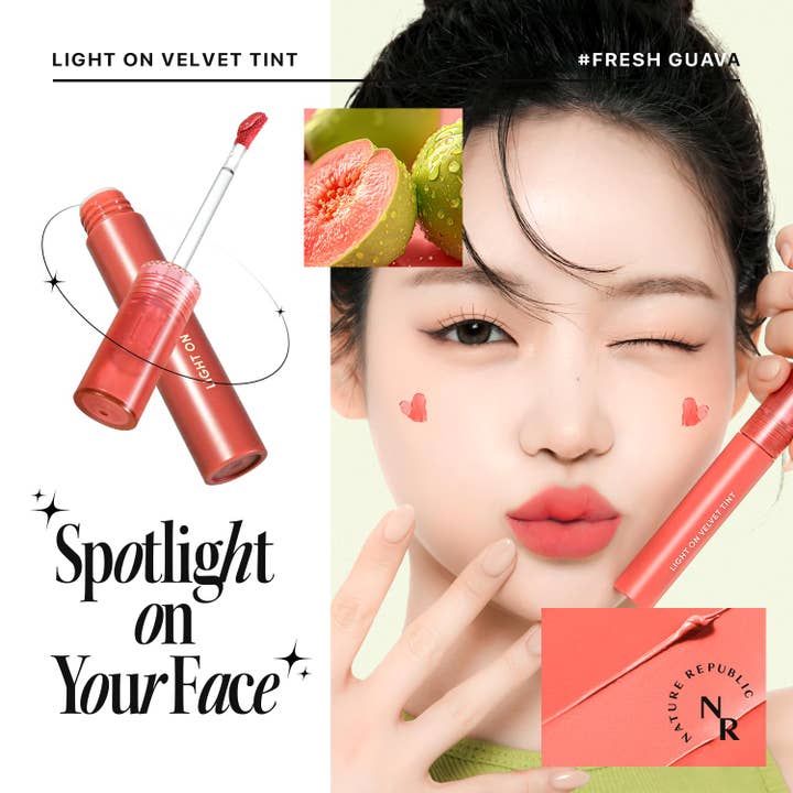 Best Beauty Group - Wholesale Lip Stain/Dye/Tint - NATURE REPUBLIC Light on Velvet Tint7